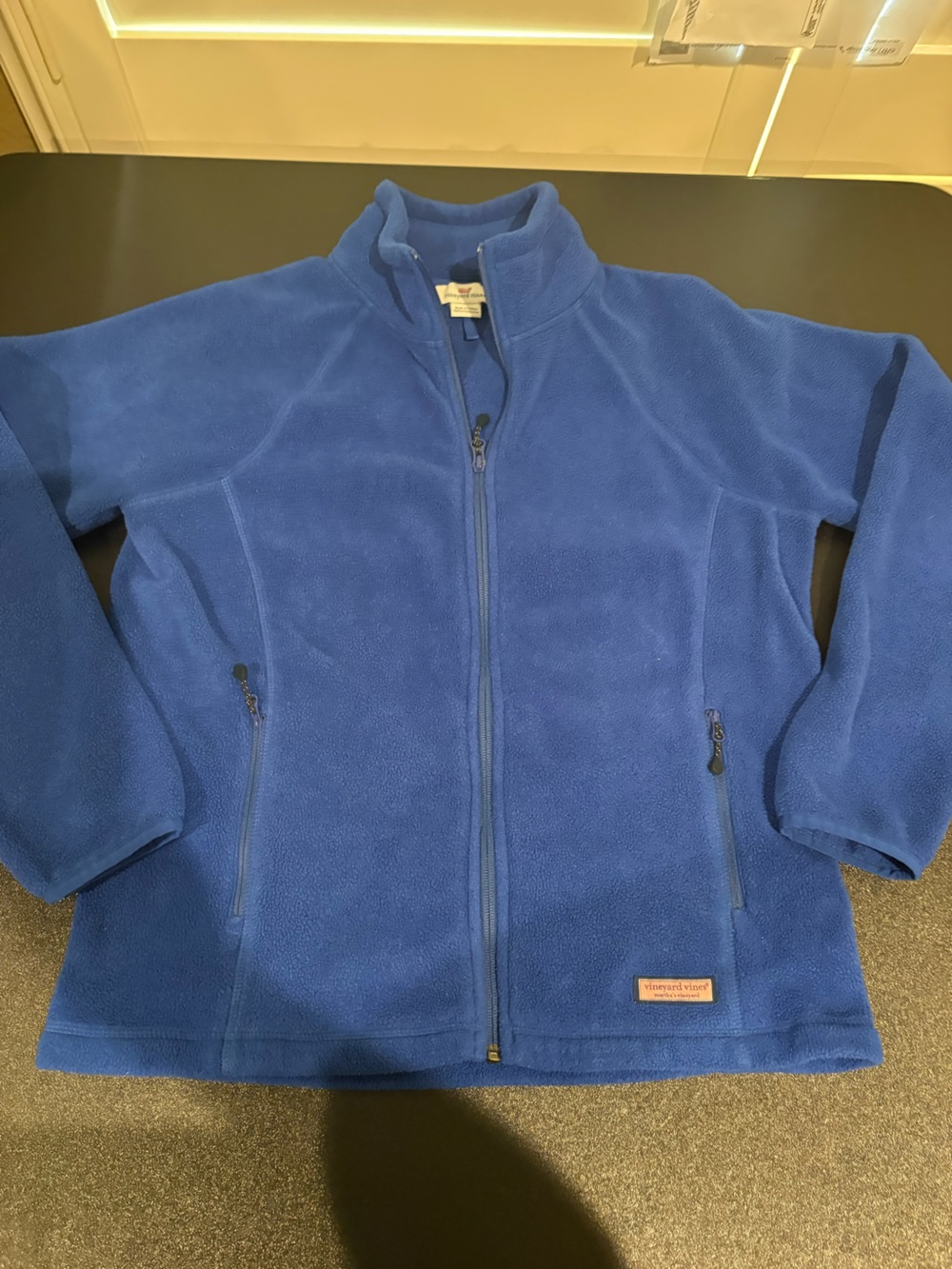 Vineyard Vines men’s Royal Blue Lightweight Fleece Jacket